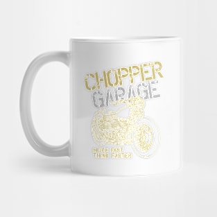 Chopper Garage Move Fast Think Faster Mug